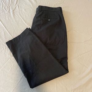 Black Striped Dress Pants